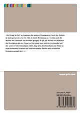 Die Rechte und Freiheiten der Medien Die Rechte und Freiheiten der Medien