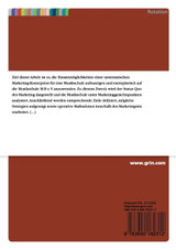 Marketing-Konzeption für eine Musikschule Marketing-Konzeption für eine Musikschule