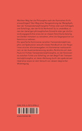 Transzendentalphilosophie und Spekulation