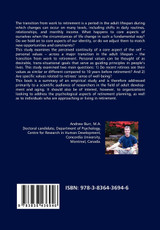 Values and Well-being in the Retirement Transition Values and Well-being in the Retirement Transition