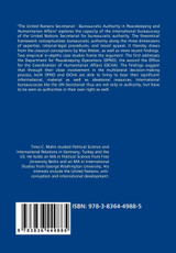 The United Nations Secretariat- Bureaucratic Authority in Peacekeeping and Humanitarian Affairs The United Nations Secretariat- Bureaucratic Authority in Peacekeeping and Humanitarian Affairs