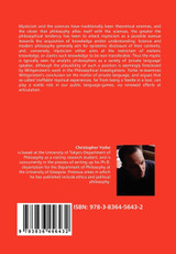 The Mystic and the Ineffable - Some Epistemological, Political, and Metaphilosophical Concerns The Mystic and the Ineffable - Some Epistemological, Political, and Metaphilosophical Concerns