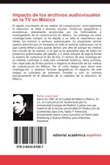 Impacto de los archivos audiovisuales en la TV en México Impacto de los archivos audiovisuales en la TV en México
