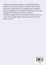 Gedanken über die Religion (Großdruck) Gedanken über die Religion (Großdruck)