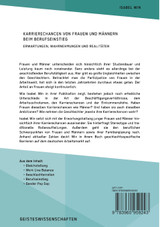 Karrierechancen von Frauen und Männern beim Berufseinstieg. Erwartungen, Wahrnehmungen und Realitäten