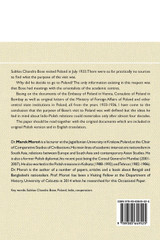 Visit of Subhas Chandra Bose to Poland in July 1933. New documents. New conclusions.