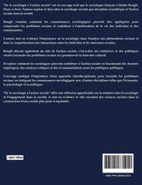 DE LA SOCIOLOGIE À L'ACTION SOCIALE DE LA SOCIOLOGIE À L'ACTION SOCIALE