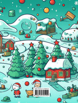 Jultomten målarbok | Julbok för barn | Förtjusande vinter- och jultomteteckningar att njuta av Jultomten målarbok | Julbok för barn | Förtjusande vinter- och jultomteteckningar att njuta av