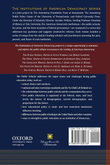 The Institutions of American Democracy The Institutions of American Democracy