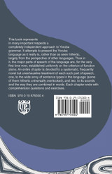 Essentials of Yoruba Grammar Essentials of Yoruba Grammar