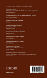 The Poetry of Hugo Von Hofmannsthal and French Symbolism