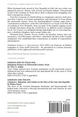 The Cypress and Other Writings of a German Pioneer in Texas The Cypress and Other Writings of a German Pioneer in Texas