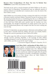 Recovery from Co-Dependency