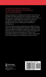Chinese Populations in Contemporary Southeast Asian Societies Chinese Populations in Contemporary Southeast Asian Societies