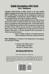 Symbolic Interactionism as Affect Control Symbolic Interactionism as Affect Control