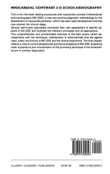 Myocardial Contrast Two-dimensional Echocardiography Myocardial Contrast Two-dimensional Echocardiography