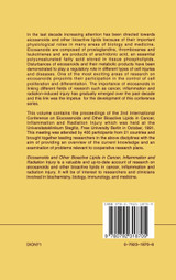 Eicosanoids and Other Bioactive Lipids in Cancer, Inflammation and Radiation Injury