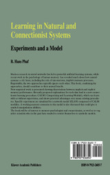 Learning in Natural and Connectionist Systems Learning in Natural and Connectionist Systems