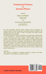 Fundamental Problems in Quantum Physics
