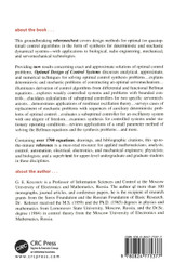 Optimal Design of Control Systems