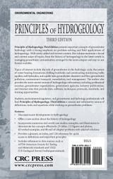 Principles of Hydrogeology Principles of Hydrogeology