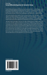 Partial Differential Equations for Geometric Design Partial Differential Equations for Geometric Design