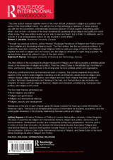 Routledge Handbook of Religion and Politics Routledge Handbook of Religion and Politics