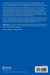A Complete Guide to Literary Analysis and Theory A Complete Guide to Literary Analysis and Theory