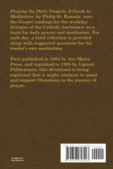 Praying the Daily Gospels Praying the Daily Gospels
