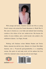 MEMOIR OF A FRENCH WAR BRIDE MEMOIR OF A FRENCH WAR BRIDE