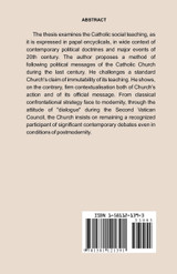 Eglise catholique et transactions politiques