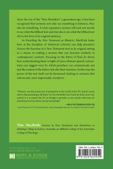 Preaching the New Testament as Rhetoric Preaching the New Testament as Rhetoric