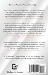 Pursuit of Personal Leadership Pursuit of Personal Leadership