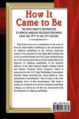 How It CAme To BE How It CAme To BE