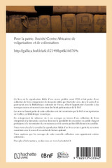 Pour la patrie. Société Centre-Africaine de vulgarisation et de colonisation