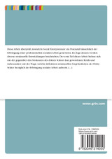 Potenziale von Social Entrepreneurship in der sozialen Arbeit. Aktuelle strukturelle Entwicklungen und Auswirkungen Potenziale von Social Entrepreneurship in der sozialen Arbeit. Aktuelle strukturelle Entwicklungen und Auswirkungen