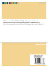 Organisationsstruktur als Erfolgsfaktor im Innovationsmanagement kleiner und mittlerer Familienunternehmen Organisationsstruktur als Erfolgsfaktor im Innovationsmanagement kleiner und mittlerer Familienunternehmen