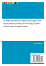 Eine Analyse der Stärken und Schwächen der Digitalisierung im politischen Wahlkampf Eine Analyse der Stärken und Schwächen der Digitalisierung im politischen Wahlkampf