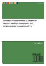 Fakt und Fiktion. Über Daniel Kehlmanns 'Die Vermessung der Welt' Fakt und Fiktion. Über Daniel Kehlmanns 'Die Vermessung der Welt'