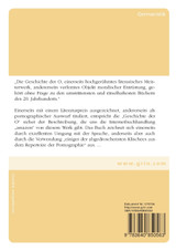 Die Geschichte der O - Die „Bibel des SM" als literarisches Werk