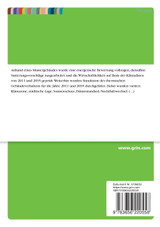 Einfluss des Klimawandels auf das Gebäudeverhalten