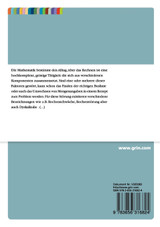 Theoretische Aspekte zur Entwicklung von Dyskalkulie