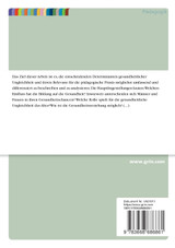 Determinanten gesundheitlicher Ungleichheit und deren Relevanz für die pädagogische Praxis