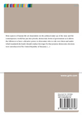 Democracy in Tanzania Elections. Critical Analysis of the Legal and Institutional Framework Democracy in Tanzania Elections. Critical Analysis of the Legal and Institutional Framework