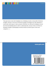Benjamin Franklin's Art of Virtue in Frederick Douglass' "Narrative of the Life of Fredrick Douglass" Benjamin Franklin's Art of Virtue in Frederick Douglass' "Narrative of the Life of Fredrick Douglass"