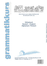 Wörterbuch Deutsch-Englisch-Afghanisch-Persisch Niveau A2