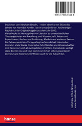 Das Leben von Abraham Lincoln,