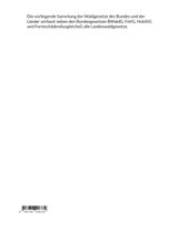 Waldgesetze des Bundes und der Länder