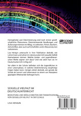 Sexuelle Vielfalt im Deutschunterricht. Bedeutung und Möglichkeiten der Thematisierung von sexueller Vielfalt in der Schule Sexuelle Vielfalt im Deutschunterricht. Bedeutung und Möglichkeiten der Thematisierung von sexueller Vielfalt in der Schule