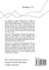 Die verpflichtende kapitalbasierte Altersvorsorge in Deutschland. Gestaltung von Vertriebskanälen und finanzielle Allgemeinbildung